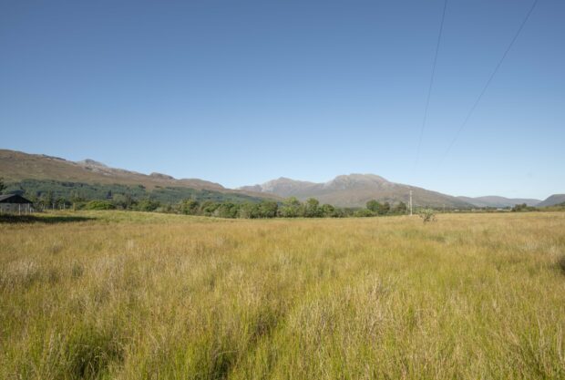 RH Looking East from plot 1