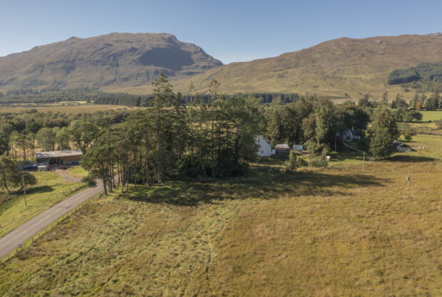 RH Looking North over plots 12