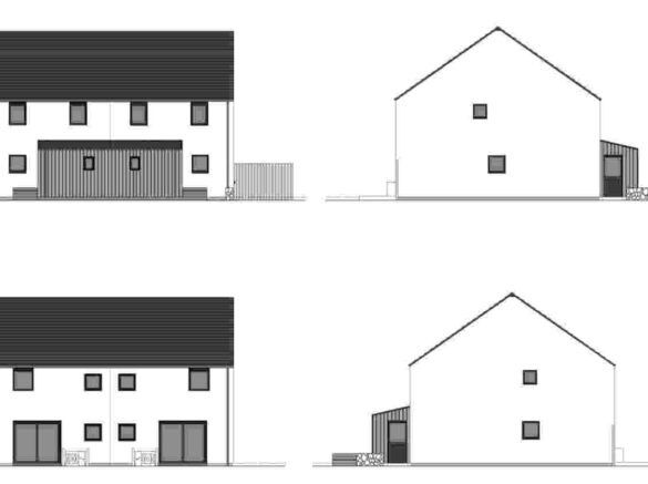 Semi detached elevations 1400x839